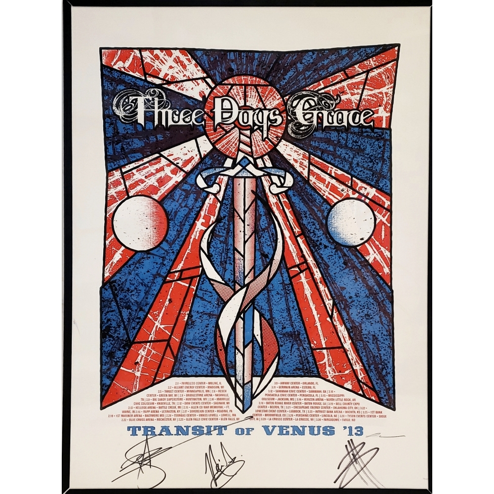 Three Days Grace | Transit of Venus VIP Poster